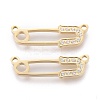 316 Surgical Stainless Steel Micro Pave Cubic Zirconia Pendants X-STAS-I164-026G-2