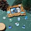 44Pcs 22 Styles Winter Theme Alloy Enamel Pendants ENAM-CJ0006-42-5