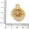304 Stainless Steel Pendants STAS-I367-13G-3