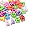 UV Plating Opaque Acrylic European Beads AC-CBA7F73-01-2