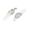 Natural Quartz Crystal Pendants G-M450-01P-12-2