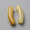 Opaque Acrylic Beads MACR-WH0007-83H-1