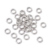 304 Stainless Steel Closed Jump Rings STAS-C040-01K-P-1