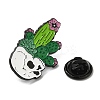 Black Alloy Brooch LS-JEWB-Z011-02B-EB-3