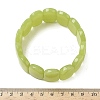 Natural Lemon Quartz Beads Stretch Bracelets for Women Men BJEW-I323-02Q-5
