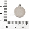 304 Stainless Steel Tibetan Style Pendants STAS-S185-06AS-A-3