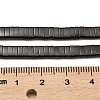 Electroplated Non-magnetic Synthetic Hematite Beads Strands G-G089-A02-16-4
