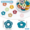 50Pcs Opaque Acrylic Pendants SACR-SP0001-41-2