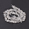 Natural Quartz Crystal Chip Beads Strands G-E271-103-2
