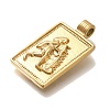 PVD Vacuum Plating 304 Stainless Steel Pendants STAS-S148-31K-G-2