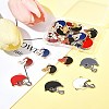 30Pcs 8 Styles Alloy Enamel Links ENAM-FS0002-50-9