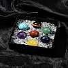 Natural & Synthetic Gemstone Healing Round Ornaments AJEW-FS0001-13B-9