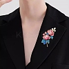 Peony Enamel Pins PW-WG36885-01-2