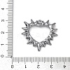 Rack Plating Alloy Pendants PALLOY-R151-21B-3