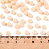 Opaque Baking Paint Glass Beads DGLA-T004-02D-4