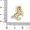 Brass Micro Pave Cubic Zirconia Pendants KK-I476-25A-G01-3