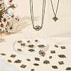 80Pcs 8 Styles Alloy Connector Charms FIND-AR0005-82A-4