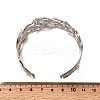 304 Stainless Steel Cuff Bangles BJEW-L705-02P-5