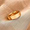 201 Stainless Steel Wide Band Finger Rings RJEW-K252-02D-G-1