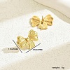 Fashionable 201 Stainless Steel Stud Earrings BN2349-2-1