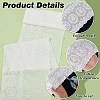 3 Yards Cotton Embroidered Flower Lace Trim OCOR-BC0007-44-4