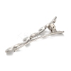 Alloy Alligator Hair Clips AJEW-A061-01E-P-3