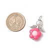 Angel Acrylic Pendants PALLOY-JF03966-01-2