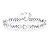 Letter 304 Stainless Steel Link Bracelets FS-WG7830E-28-1