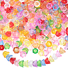 500Pcs Transparent Acrylic Beads TACR-SP0001-05-1