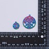 Rack Plating 20Pcs 10 Style 304 Stainless Steel Pendants STAS-SZ0002-60-8