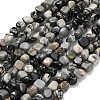 Natural Picasso Jasper Beads Strands G-K398-A01-01-2