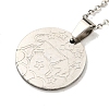 Non-Tarnish Constellation Pendant Necklaces LS-NJEW-S422-04P-02-2