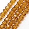 Glass Beads Strands X-EGLA-J042-6mm-04-1