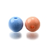 Opaque Acrylic Beads OACR-S071-01B-2