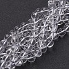 Synthetic Quartz Crystal Beads Strands GSR4mmA039-1-1