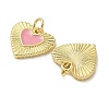 Rack Plating Brass Enamel Charms KK-K392-34G-03-2