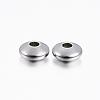 Tarnish Resistant 201 Stainless Steel Spacer Beads STAS-H376-50-2