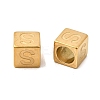 304 Stainless Steel European Beads STAS-D382-02S-G-1