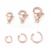 304 Stainless Steel Lobster Claw Clasps STAS-UN0003-25P-1