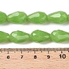 Electroplate Imitation Jade Glass Beads Strands EGLA-N013-J10mm-D04-4