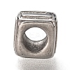 Tarnish Resistant 304 Stainless Steel European Beads OPDL-L020-001L-2