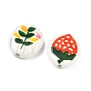 Handmade Porcelain Beads PORC-A031-09-2