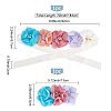 Polyester Waist Chain Belts and Headbands with Imitation Pearl DIY-WH0308-150C-2