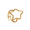304 Stainless Steel Open Cuff Rings for Women WGE4013-01-2