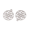 Buddhist 304 Stainless Steel Pendants STAS-E521-06B-P-2