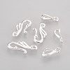 Tibetan Style Hook and Eye Clasps K08ZJ021-1