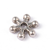 Flower Alloy Spacer Beads X-PALLOY-ZN152-AS-RS-1