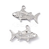 Non-Tarnish 304 Stainless Steel Pendants LS-STAS-K242-03P-1