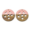 Resin and Walnut Pendants WOOD-I013-05A-1