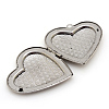 Tarnish Resistant 304 Stainless Steel Photo Locket Pendants X-STAS-S046-08-2